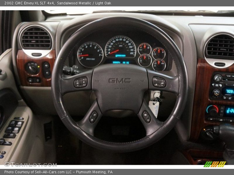 Sandalwood Metallic / Light Oak 2002 GMC Envoy XL SLT 4x4