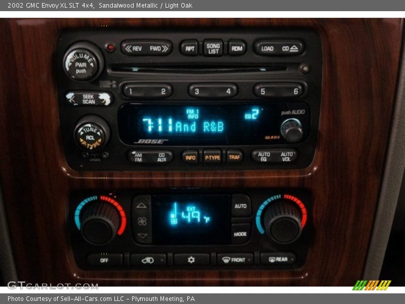 Sandalwood Metallic / Light Oak 2002 GMC Envoy XL SLT 4x4