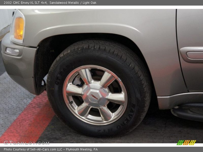 Sandalwood Metallic / Light Oak 2002 GMC Envoy XL SLT 4x4