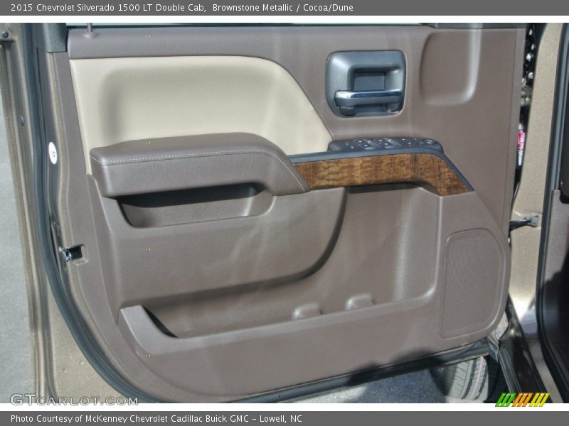 Brownstone Metallic / Cocoa/Dune 2015 Chevrolet Silverado 1500 LT Double Cab