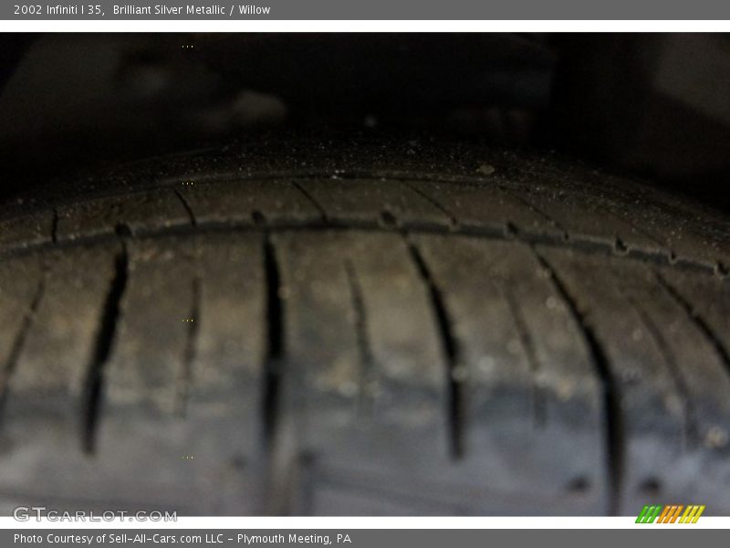 Brilliant Silver Metallic / Willow 2002 Infiniti I 35