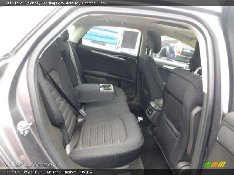 Sterling Gray Metallic / Charcoal Black 2013 Ford Fusion SE