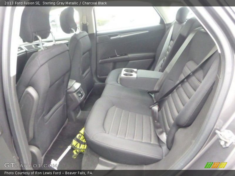 Sterling Gray Metallic / Charcoal Black 2013 Ford Fusion SE