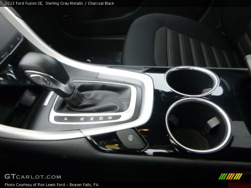 Sterling Gray Metallic / Charcoal Black 2013 Ford Fusion SE