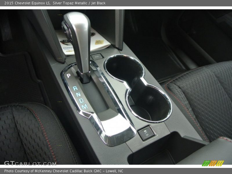 Silver Topaz Metallic / Jet Black 2015 Chevrolet Equinox LS