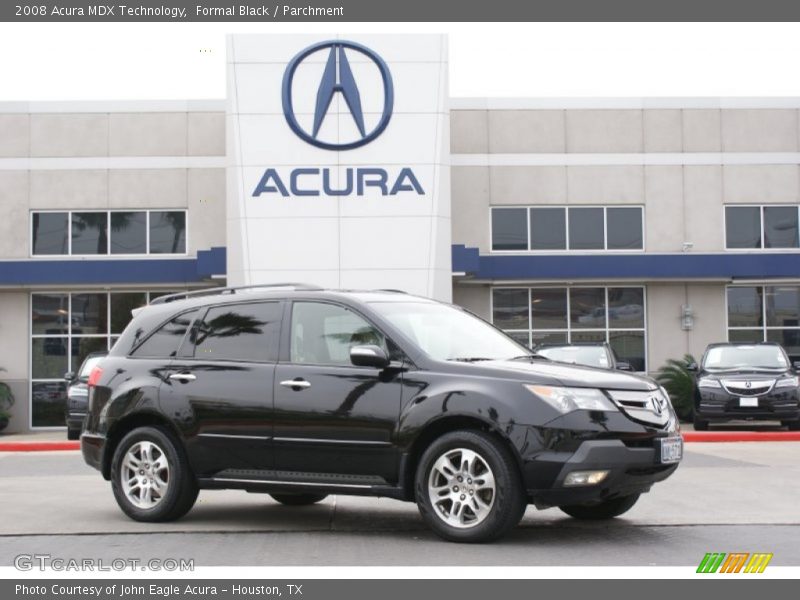 Formal Black / Parchment 2008 Acura MDX Technology