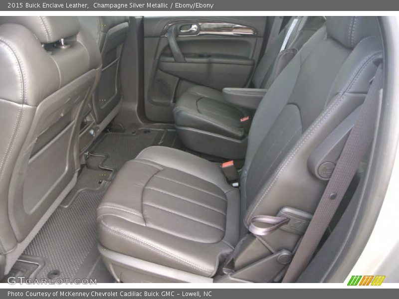 Champagne Silver Metallic / Ebony/Ebony 2015 Buick Enclave Leather