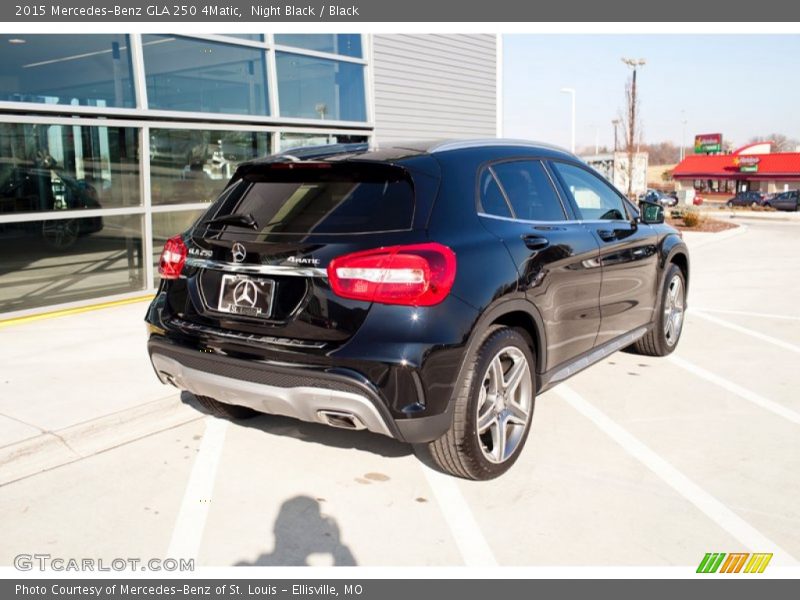Night Black / Black 2015 Mercedes-Benz GLA 250 4Matic