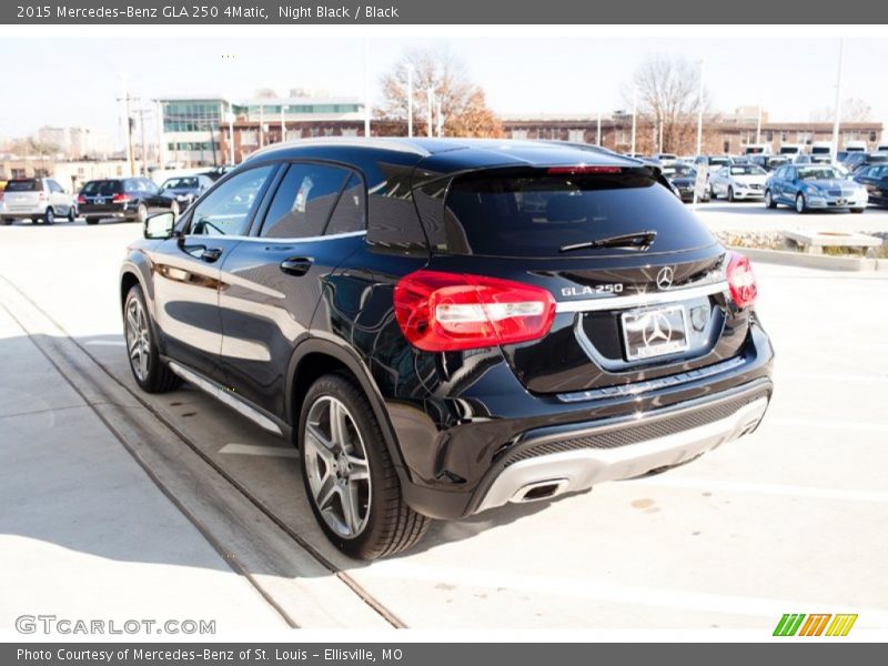 Night Black / Black 2015 Mercedes-Benz GLA 250 4Matic