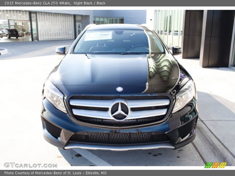 Night Black / Black 2015 Mercedes-Benz GLA 250 4Matic