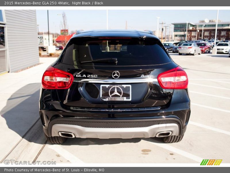 Night Black / Black 2015 Mercedes-Benz GLA 250 4Matic