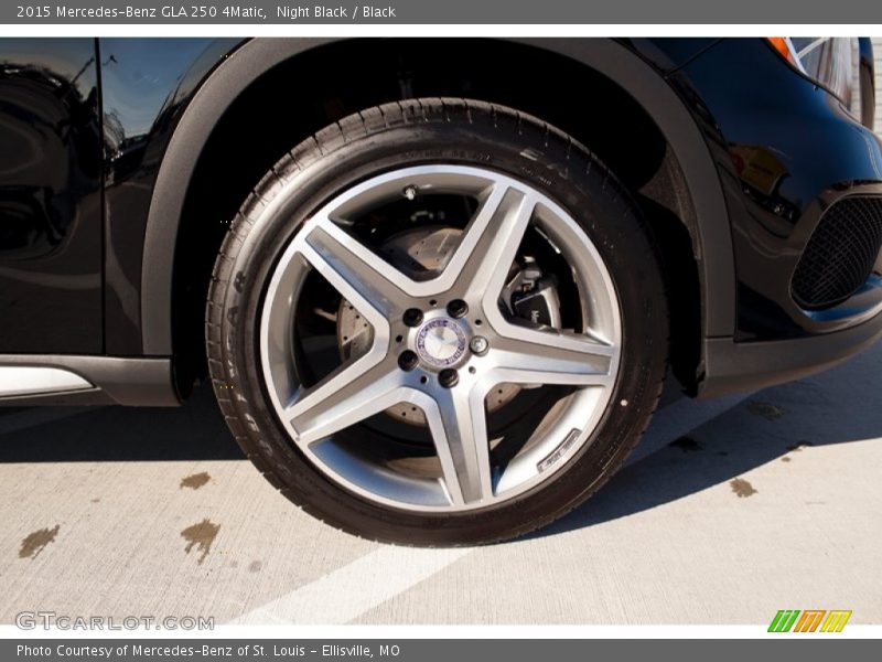 Night Black / Black 2015 Mercedes-Benz GLA 250 4Matic