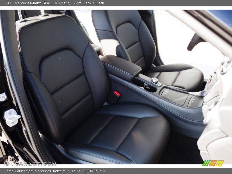 Night Black / Black 2015 Mercedes-Benz GLA 250 4Matic