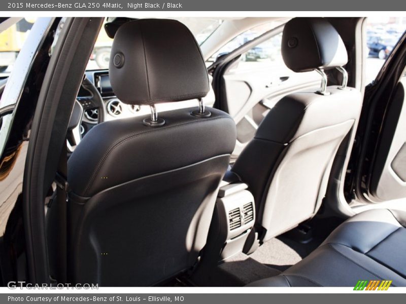 Night Black / Black 2015 Mercedes-Benz GLA 250 4Matic