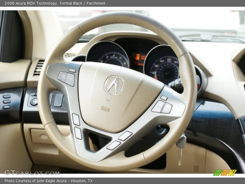 Formal Black / Parchment 2008 Acura MDX Technology