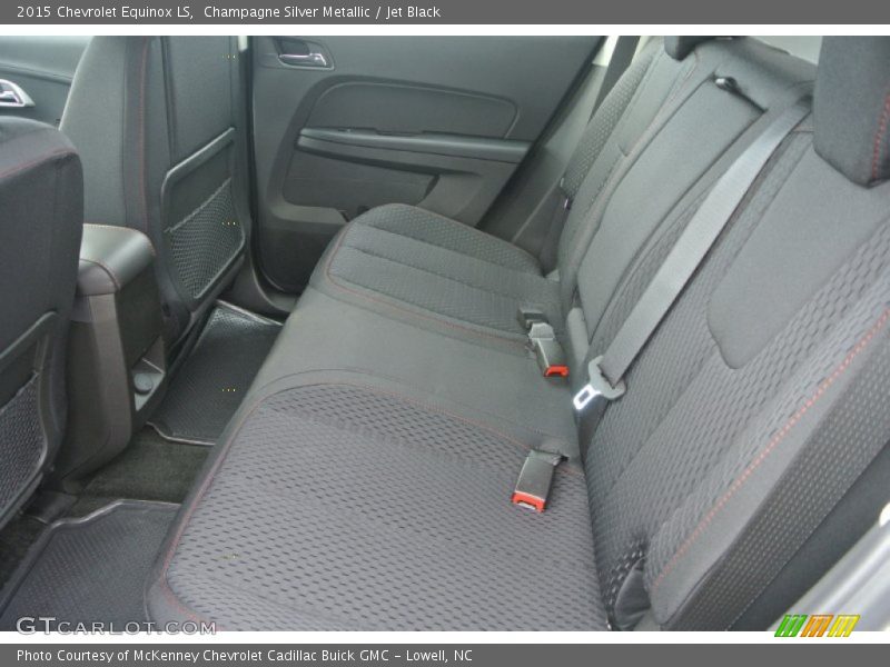 Champagne Silver Metallic / Jet Black 2015 Chevrolet Equinox LS