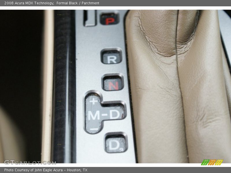 Formal Black / Parchment 2008 Acura MDX Technology