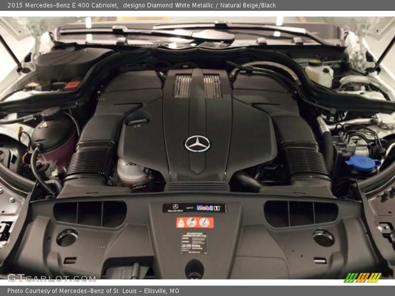  2015 E 400 Cabriolet Engine - 3.0 Liter DI biturbo DOHC 24-Valve VVT V6