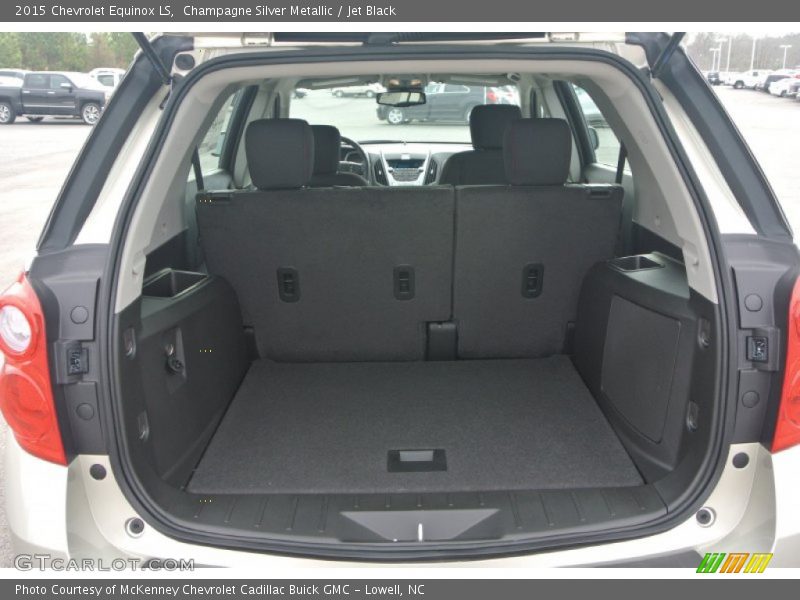 Champagne Silver Metallic / Jet Black 2015 Chevrolet Equinox LS