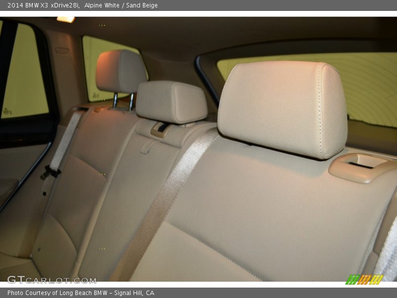 Alpine White / Sand Beige 2014 BMW X3 xDrive28i
