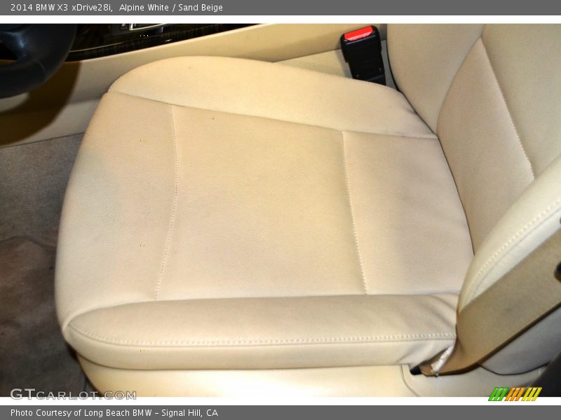 Alpine White / Sand Beige 2014 BMW X3 xDrive28i