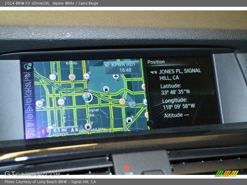 Alpine White / Sand Beige 2014 BMW X3 xDrive28i