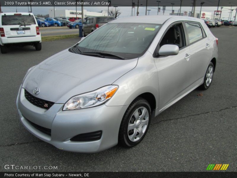 Classic Silver Metallic / Ash Gray 2009 Toyota Matrix S AWD