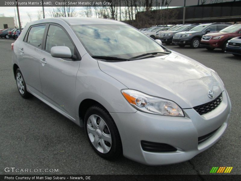 Classic Silver Metallic / Ash Gray 2009 Toyota Matrix S AWD