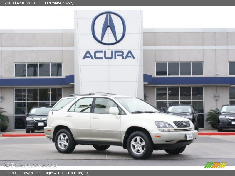 Pearl White / Ivory 2000 Lexus RX 300