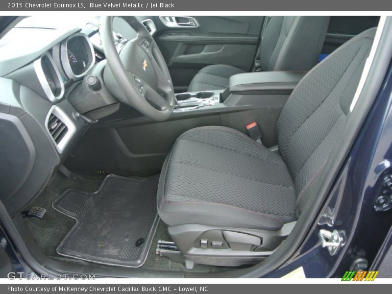 Blue Velvet Metallic / Jet Black 2015 Chevrolet Equinox LS