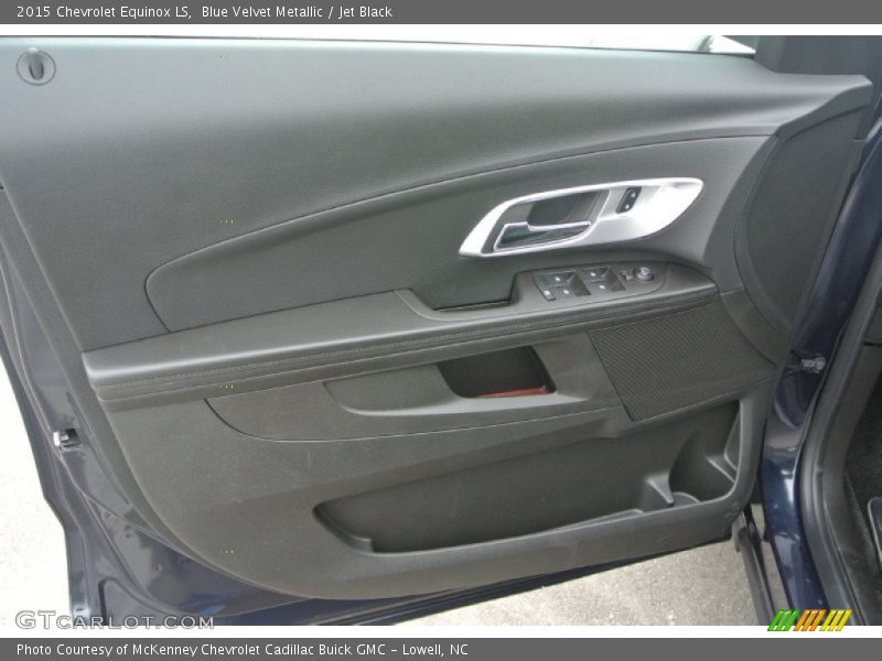 Blue Velvet Metallic / Jet Black 2015 Chevrolet Equinox LS