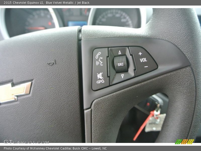 Blue Velvet Metallic / Jet Black 2015 Chevrolet Equinox LS