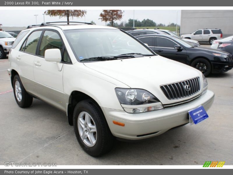 Pearl White / Ivory 2000 Lexus RX 300