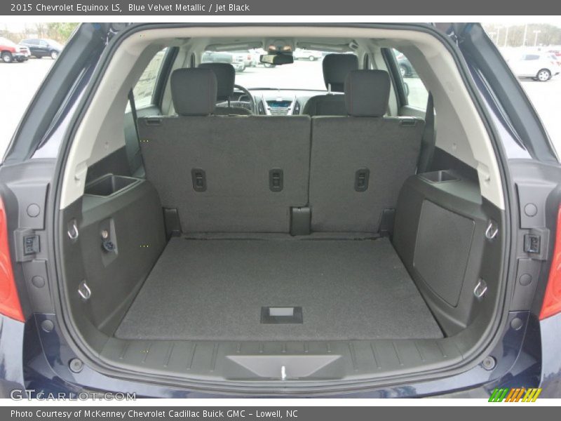 Blue Velvet Metallic / Jet Black 2015 Chevrolet Equinox LS