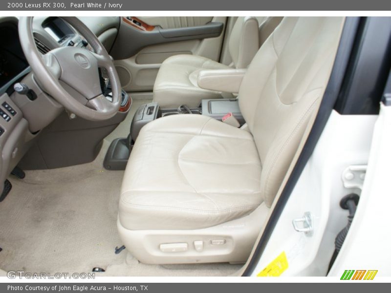 Pearl White / Ivory 2000 Lexus RX 300