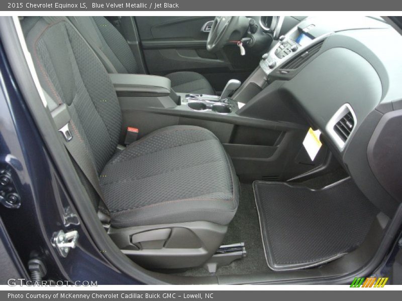 Blue Velvet Metallic / Jet Black 2015 Chevrolet Equinox LS