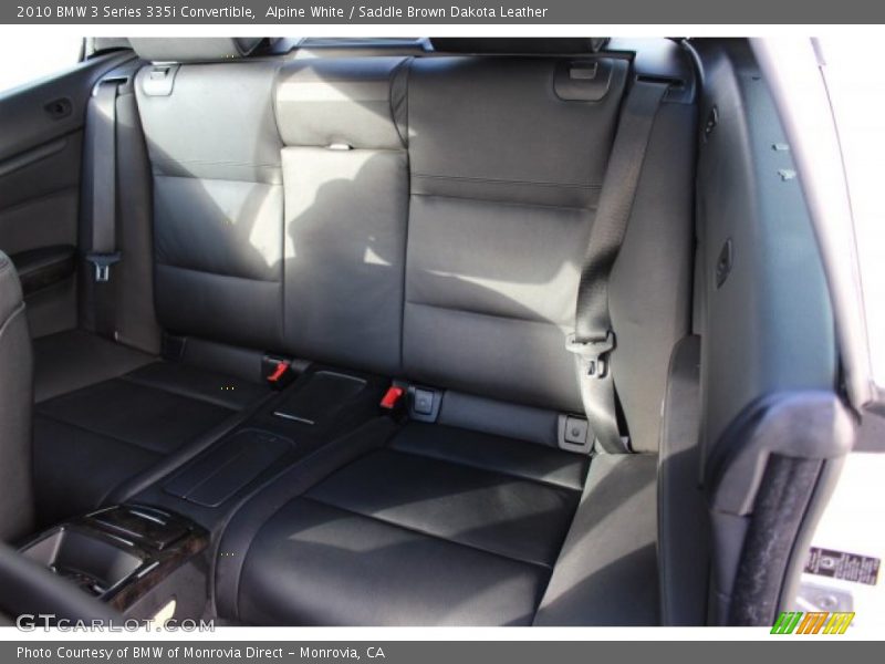 Alpine White / Saddle Brown Dakota Leather 2010 BMW 3 Series 335i Convertible