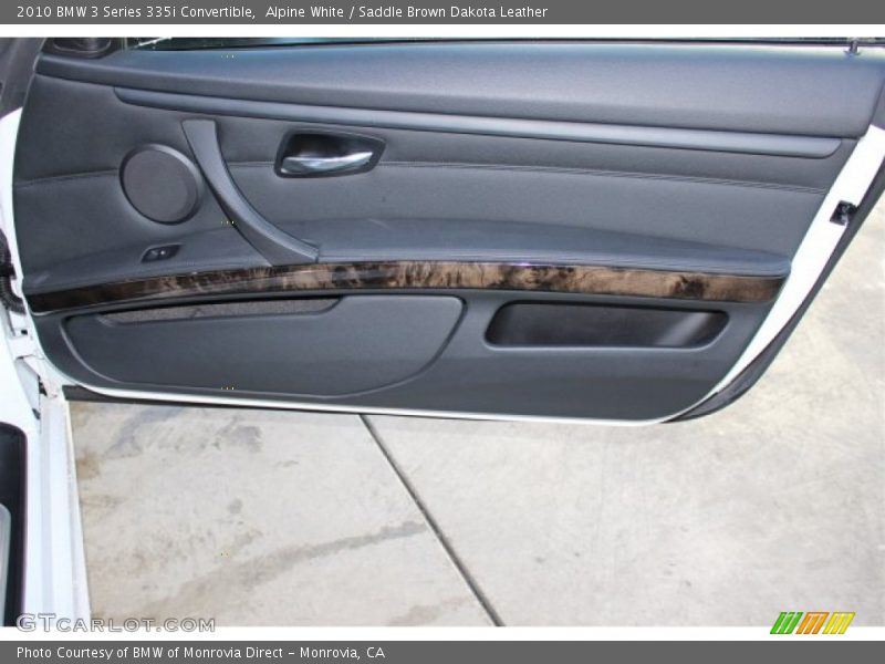 Alpine White / Saddle Brown Dakota Leather 2010 BMW 3 Series 335i Convertible