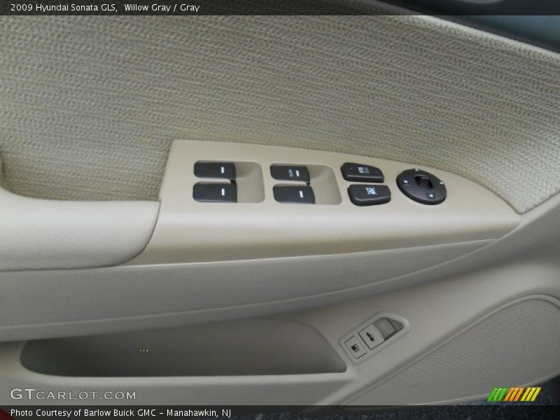 Willow Gray / Gray 2009 Hyundai Sonata GLS