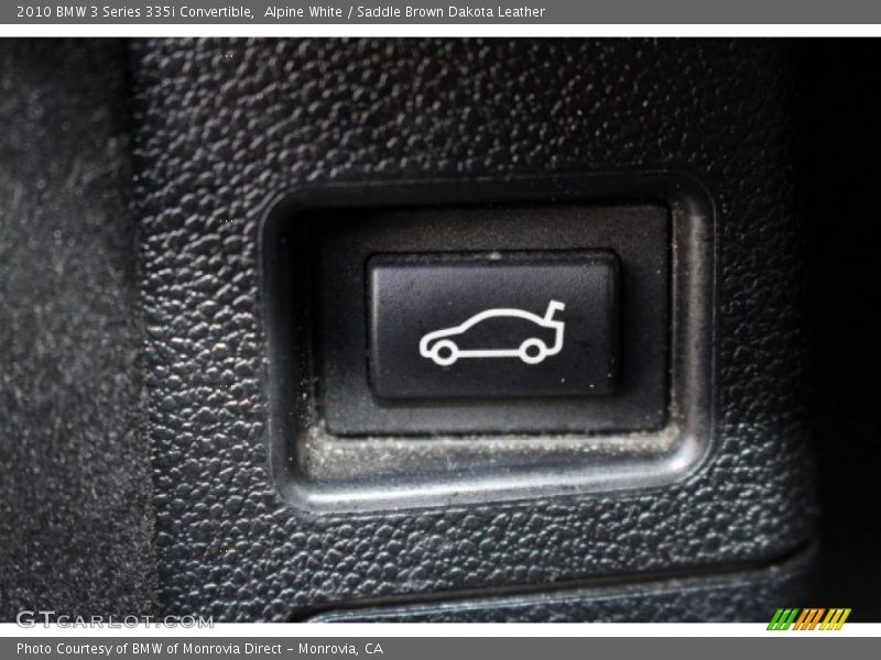 Alpine White / Saddle Brown Dakota Leather 2010 BMW 3 Series 335i Convertible