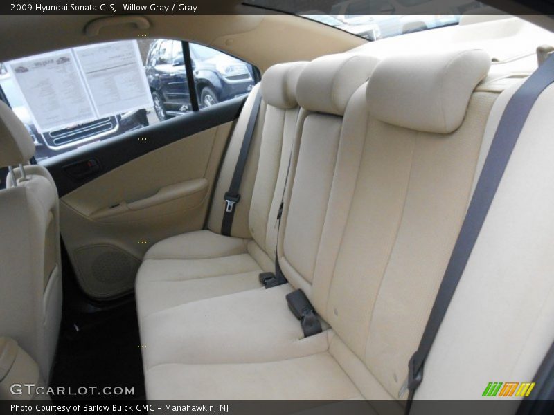 Willow Gray / Gray 2009 Hyundai Sonata GLS