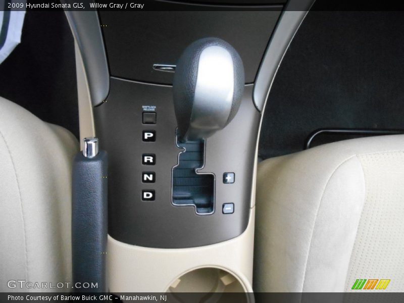 Willow Gray / Gray 2009 Hyundai Sonata GLS