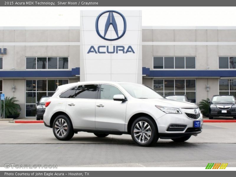 Silver Moon / Graystone 2015 Acura MDX Technology