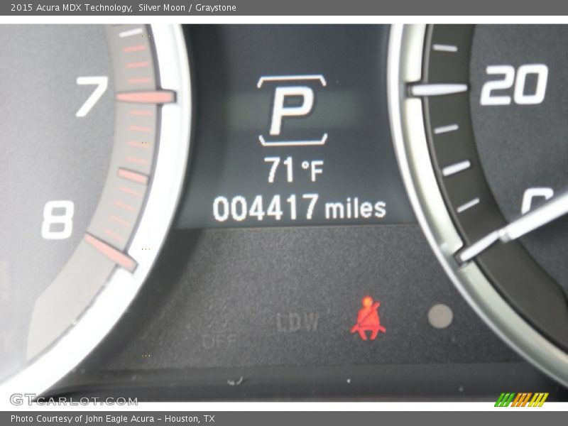 Silver Moon / Graystone 2015 Acura MDX Technology
