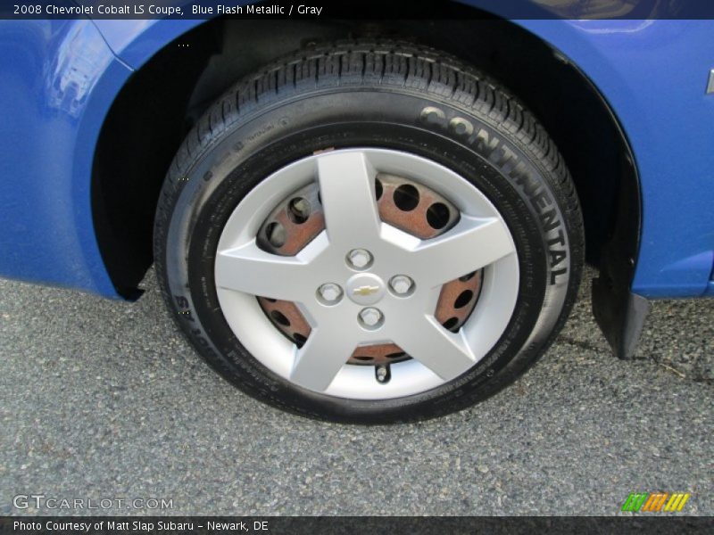 Blue Flash Metallic / Gray 2008 Chevrolet Cobalt LS Coupe