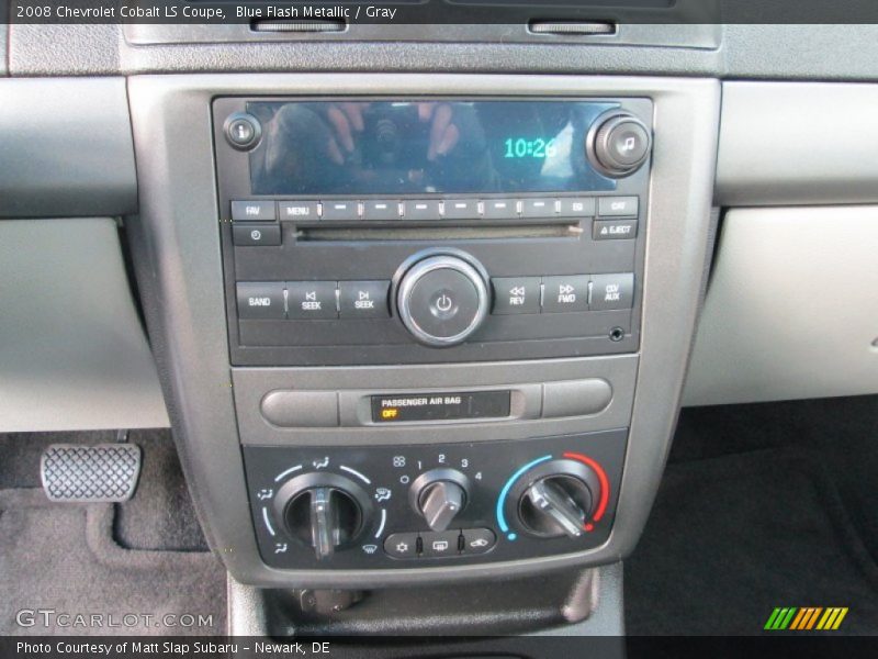 Blue Flash Metallic / Gray 2008 Chevrolet Cobalt LS Coupe