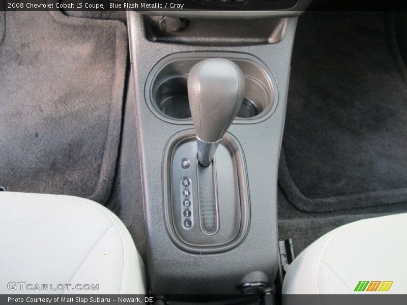 Blue Flash Metallic / Gray 2008 Chevrolet Cobalt LS Coupe