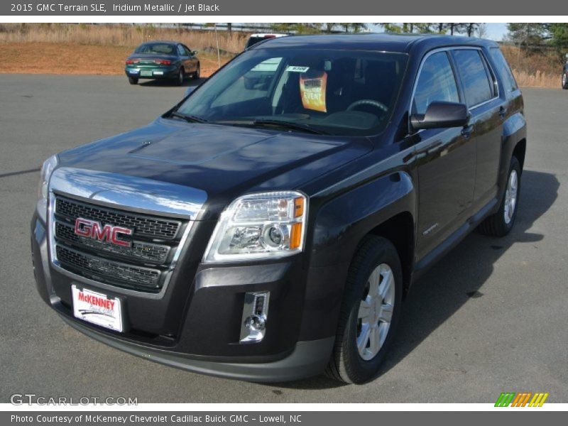 Iridium Metallic / Jet Black 2015 GMC Terrain SLE