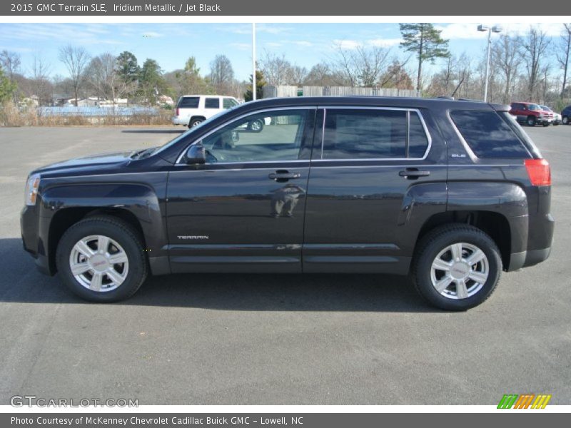Iridium Metallic / Jet Black 2015 GMC Terrain SLE