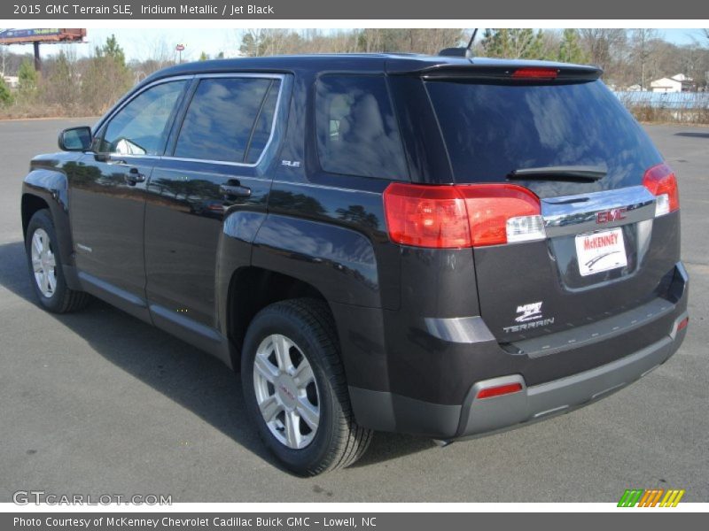Iridium Metallic / Jet Black 2015 GMC Terrain SLE